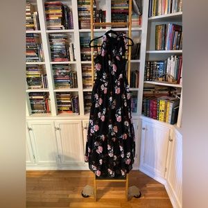 Banana Republic Tie Halter Maxi in Vintage Floral—NWOT
